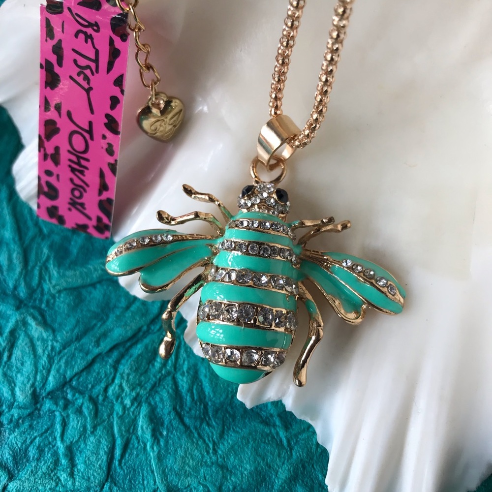 Betsey Johnson Bee Necklace